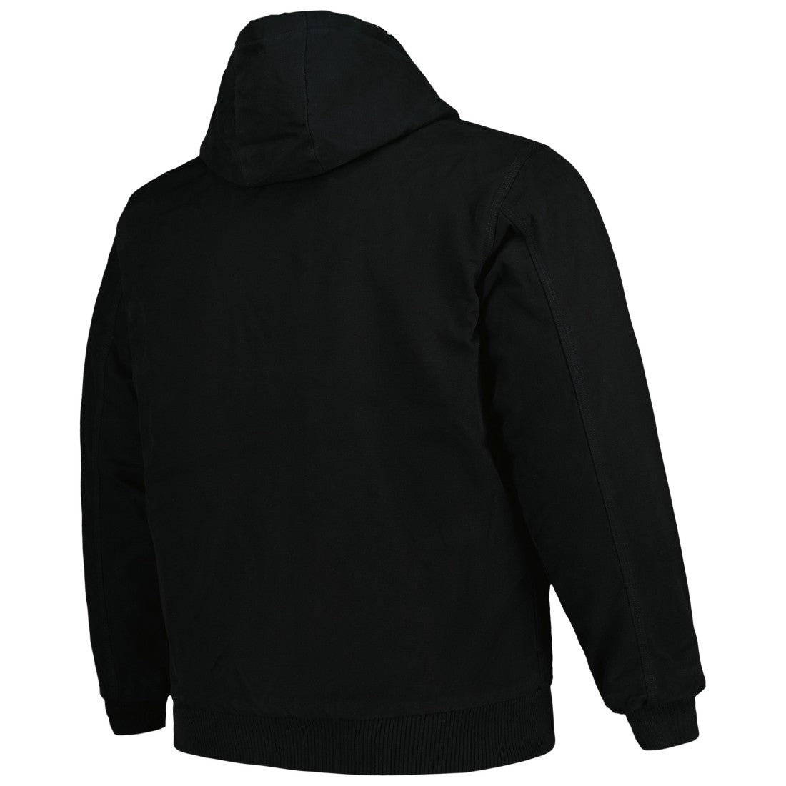 Tampa Bay Buccaneers Dunbrooke Big & Tall Dakota Canvas Hoodie Full-Zip Jacket - Black - NFL