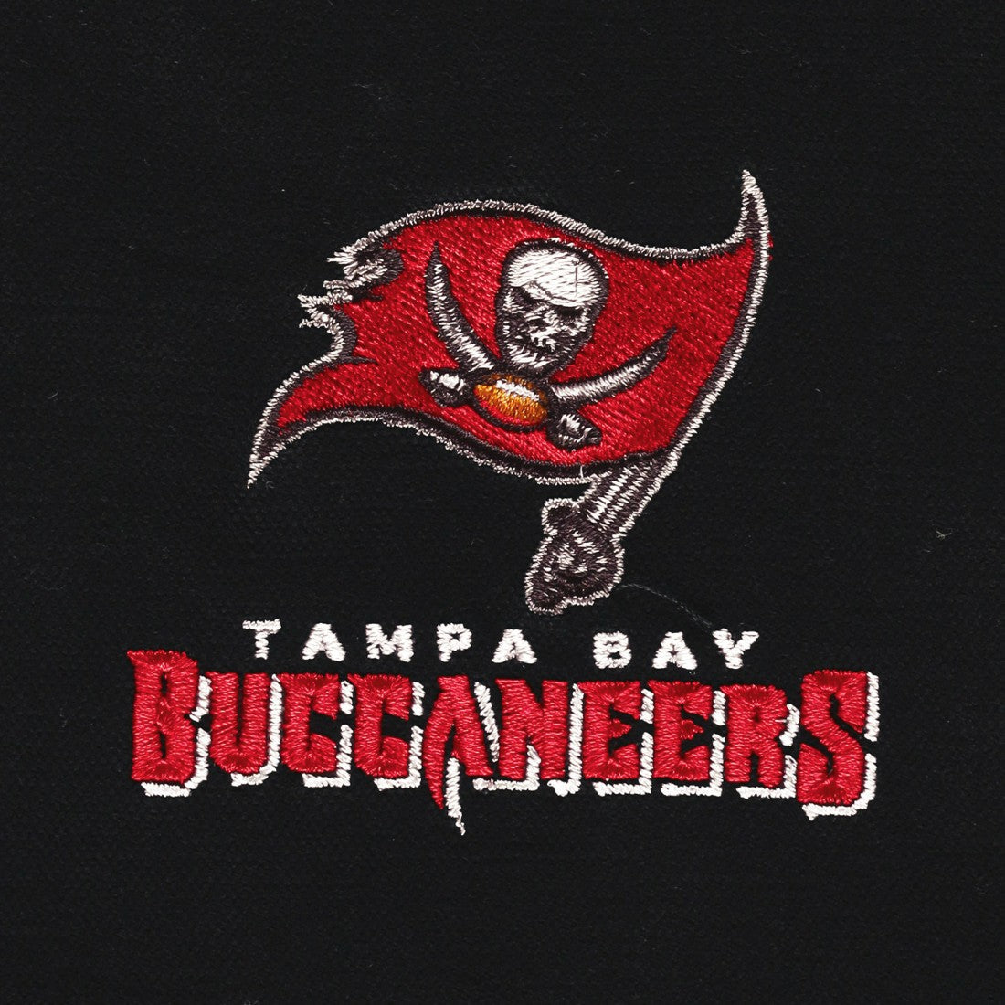 Tampa Bay Buccaneers Dunbrooke Big & Tall Dakota Canvas Hoodie Full-Zip Jacket - Black - NFL