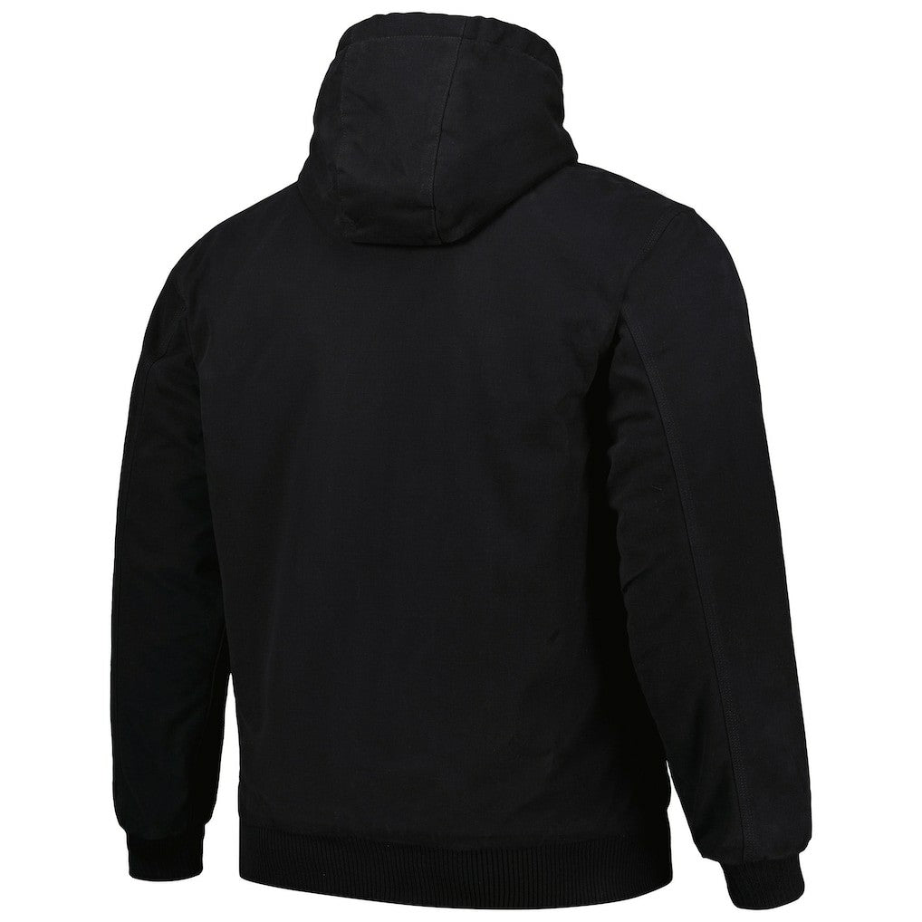 Arizona Cardinals Dunbrooke Big & Tall Dakota Canvas Hoodie Full-Zip Jacket - Black - NFL