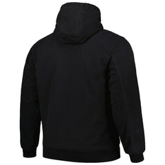 Arizona Cardinals Dunbrooke Big & Tall Dakota Canvas Hoodie Full-Zip Jacket - Black - NFL