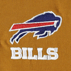 Buffalo Bills Dunbrooke Big & Tall Dakota Canvas Hoodie Full-Zip Jacket - Tan - NFL