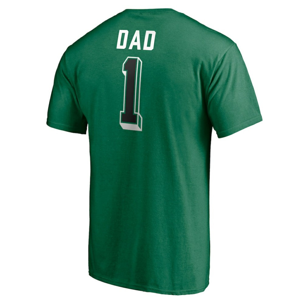 Dallas Stars Number One Dad Logo T-Shirt - Green | NHL sale