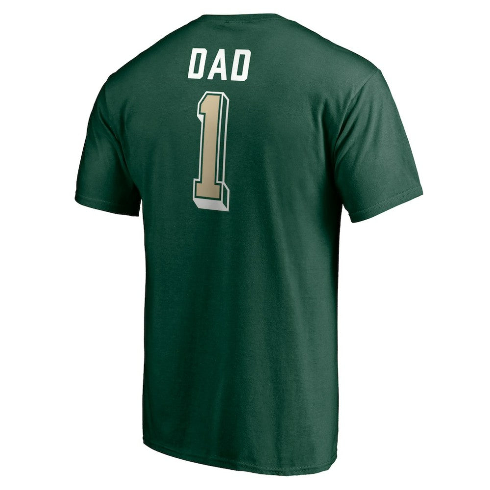 Minnesota Wild Number One Dad Logo T-Shirt - Green | NHL sale