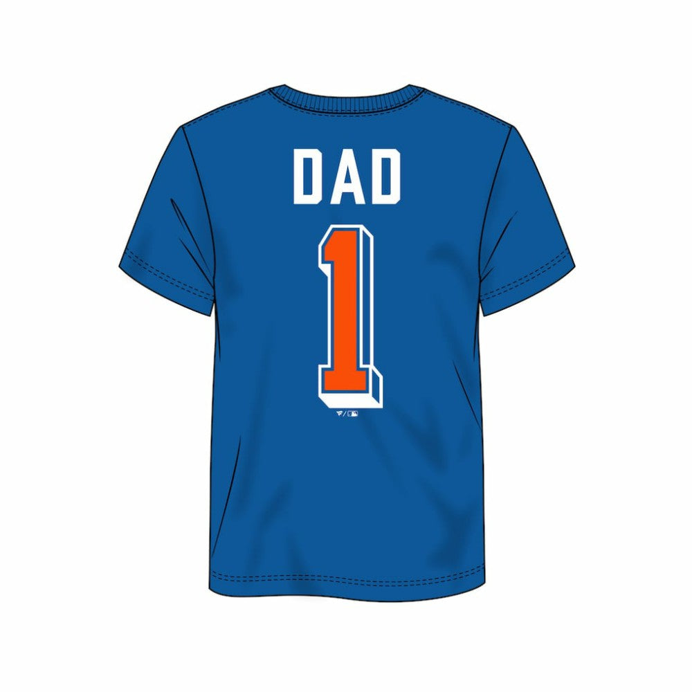 New York Islanders Number One Dad Logo T-Shirt - Royal | NHL online