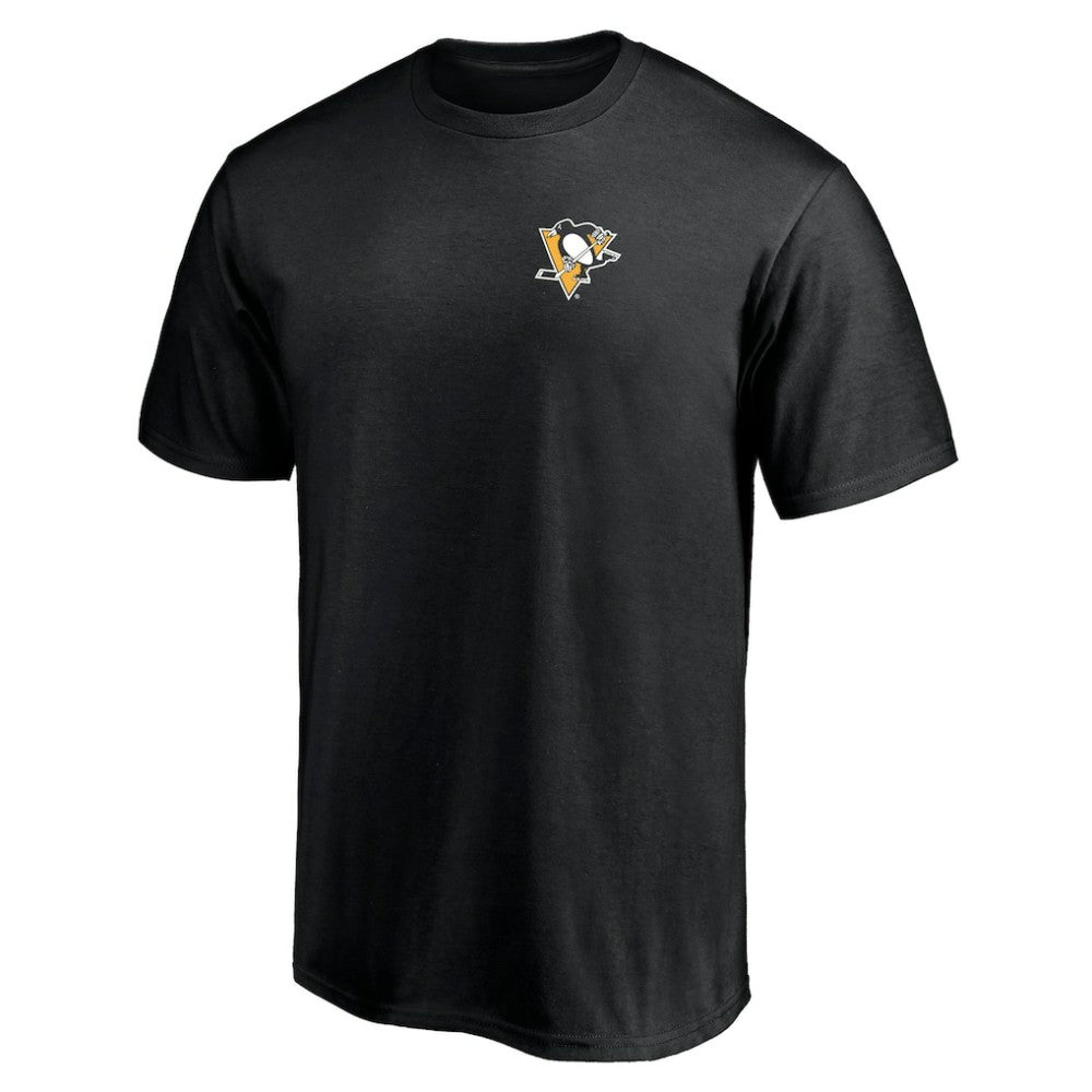 Pittsburgh Penguins Number One Dad Logo T-Shirt - Black | NHL Lifestyle