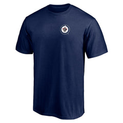 Winnipeg Jets Number One Dad Logo T-Shirt - Navy | NHL sale