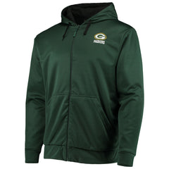 Green Bay Packers Dunbrooke Apprentice Full-Zip Hoodie - Green/Black - NFL