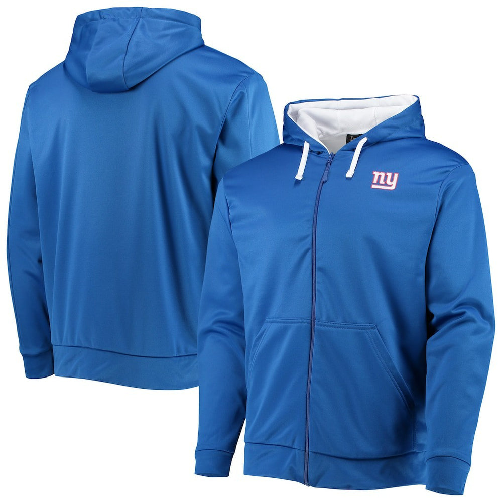 New York Giants Dunbrooke Apprentice Full-Zip Hoodie - Royal/White - NFL