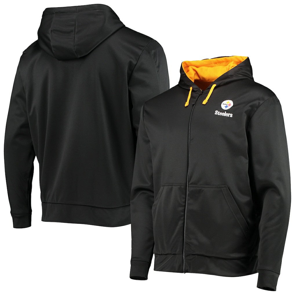Pittsburgh Steelers Dunbrooke Apprentice Full-Zip Hoodie - Black/Gold - NFL