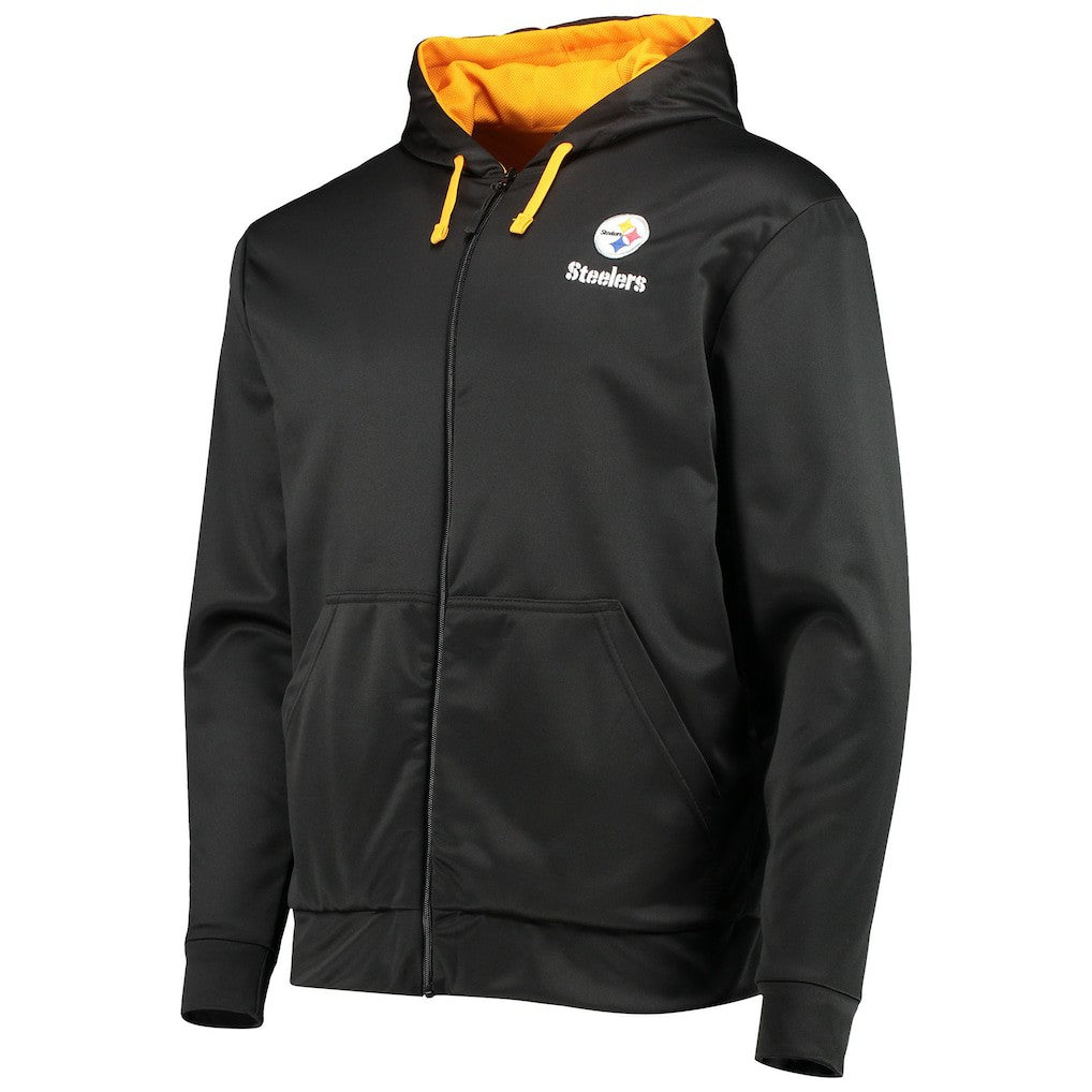 Pittsburgh Steelers Dunbrooke Apprentice Full-Zip Hoodie - Black/Gold - NFL