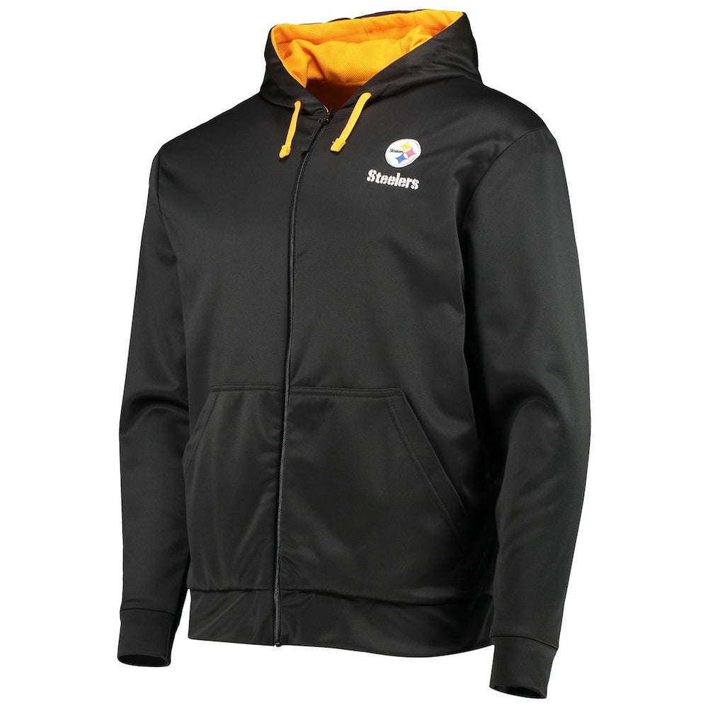 Pittsburgh Steelers Dunbrooke Apprentice Full-Zip Hoodie - Black/Gold - NFL