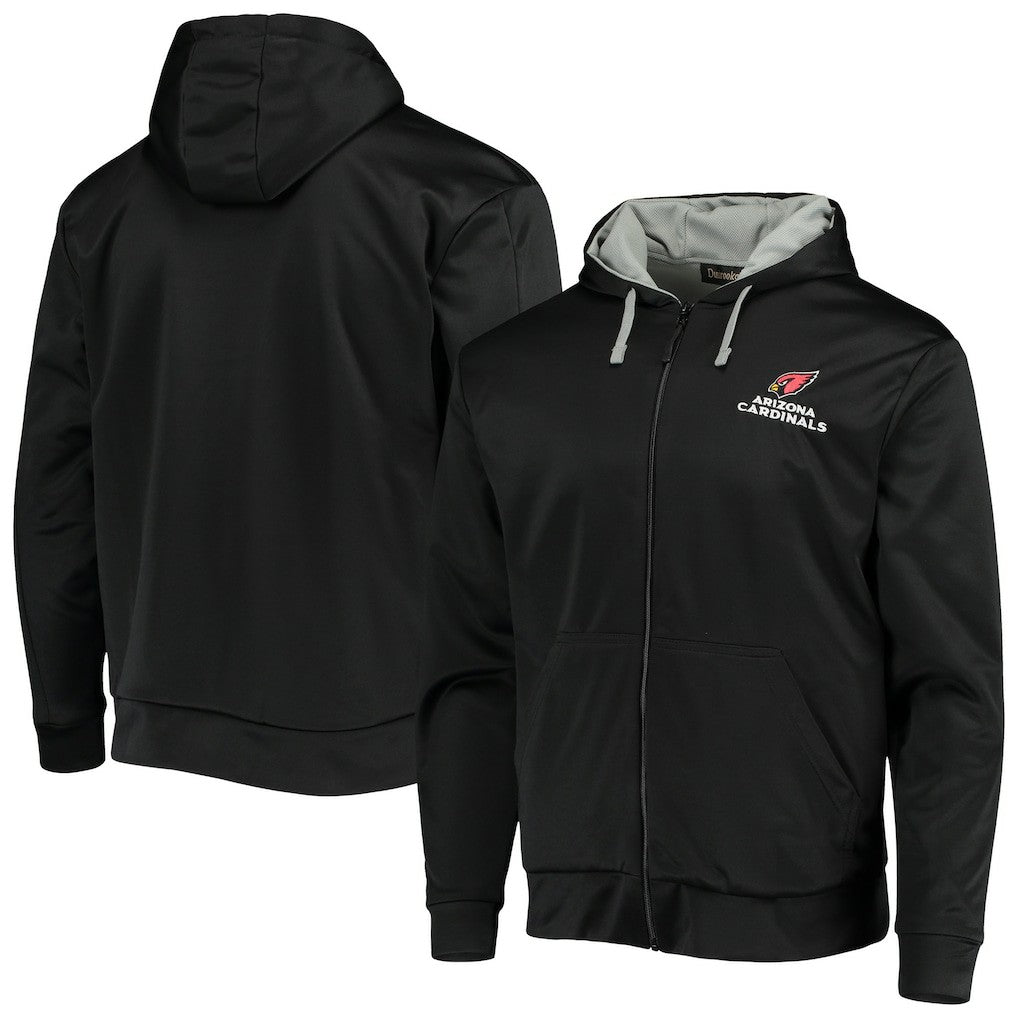 Arizona Cardinals Dunbrooke Apprentice Full-Zip Hoodie - Black/Gray - NFL