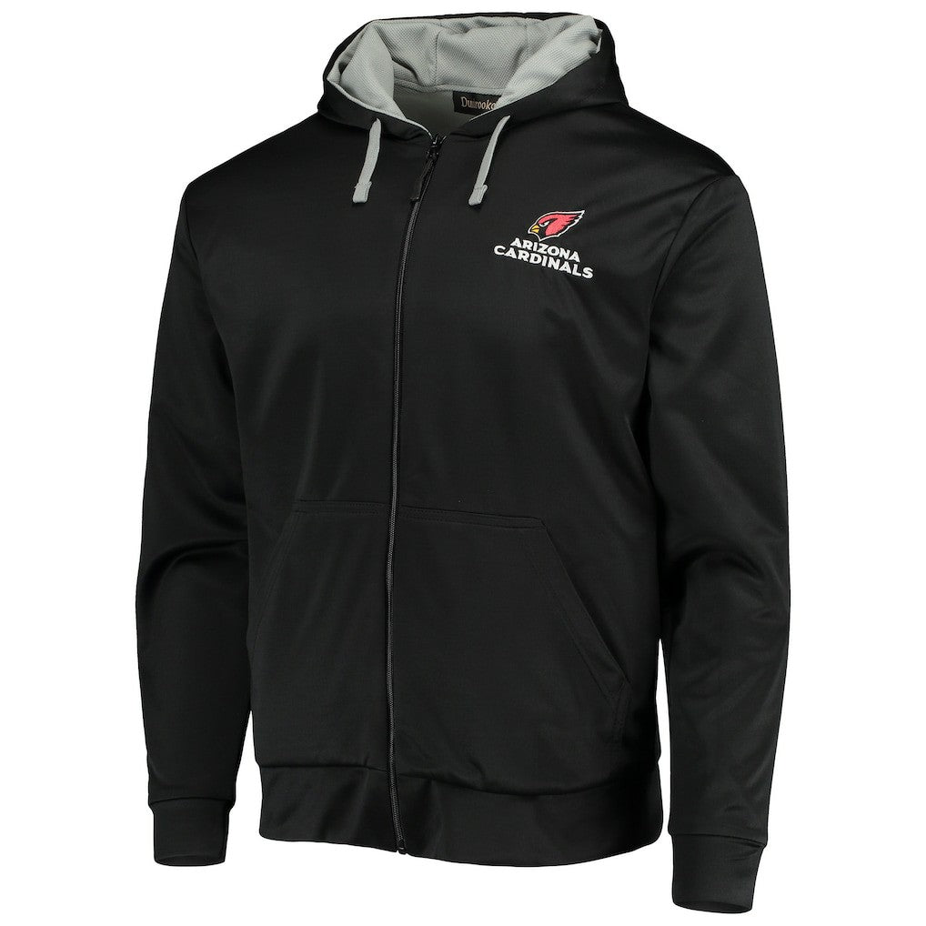 Arizona Cardinals Dunbrooke Apprentice Full-Zip Hoodie - Black/Gray - NFL