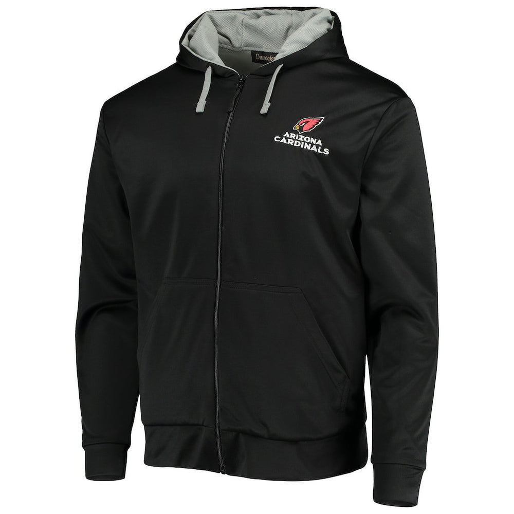 Arizona Cardinals Dunbrooke Apprentice Full-Zip Hoodie - Black/Gray - NFL