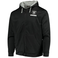 Las Vegas Raiders Dunbrooke Apprentice Full-Zip Hoodie - Black/Gray - NFL