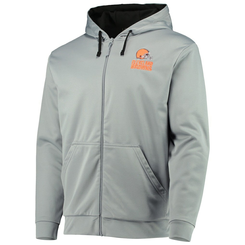 Cleveland Browns Dunbrooke Apprentice Full-Zip Hoodie - Gray/Black - NFL