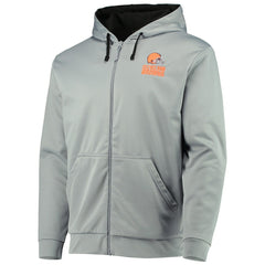 Cleveland Browns Dunbrooke Apprentice Full-Zip Hoodie - Gray/Black - NFL