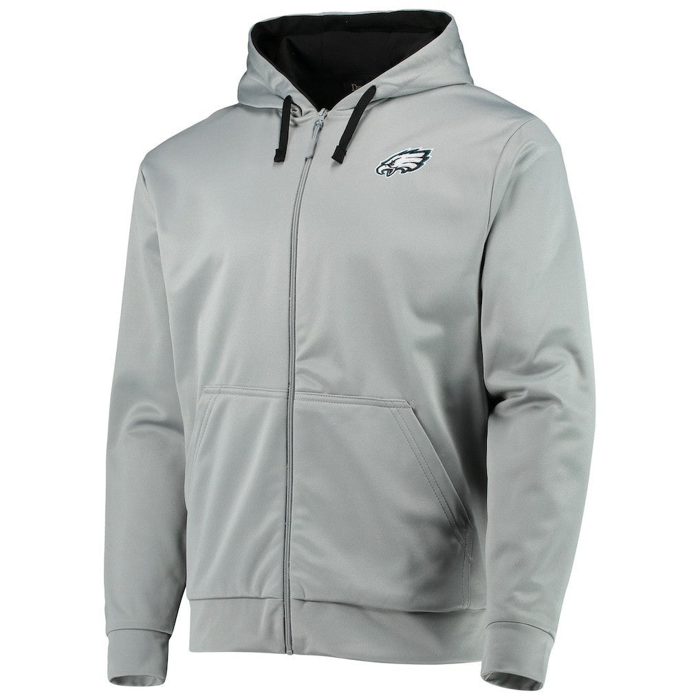 Philadelphia Eagles Dunbrooke Apprentice Full-Zip Hoodie - Gray/Black - NFL