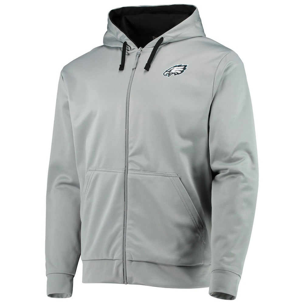 Philadelphia Eagles Dunbrooke Apprentice Full-Zip Hoodie - Gray/Black - NFL