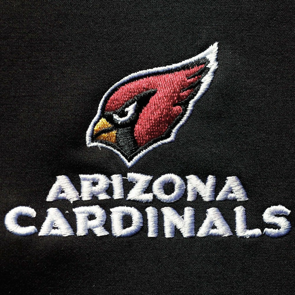 Arizona Cardinals Dunbrooke Shag Tri-Blend Full-Zip Raglan Hoodie - Black - NFL
