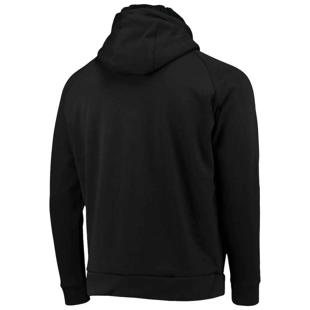 New Orleans Saints Dunbrooke Shag Tri-Blend Full-Zip Raglan Hoodie - Black - NFL