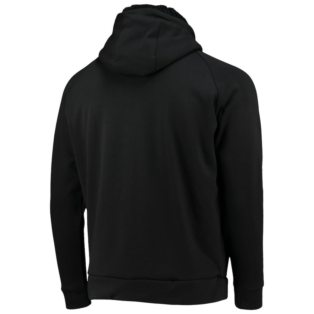 New Orleans Saints Dunbrooke Shag Tri-Blend Full-Zip Raglan Hoodie - Black - NFL