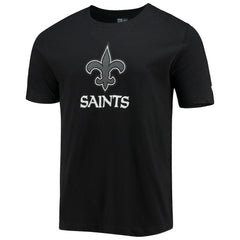 New Orleans Saints New Era Team Logo T-Shirt - Black - NFL