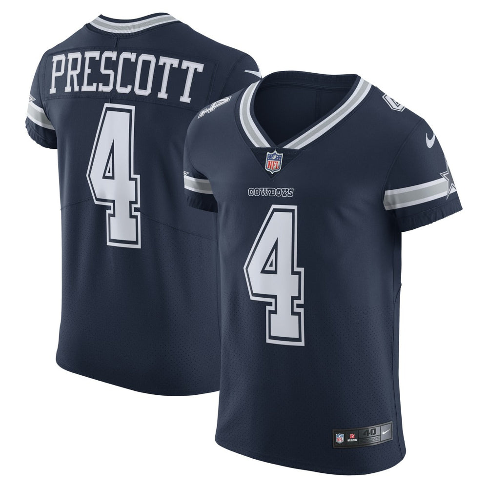 Dak Prescott Dallas Cowboys Vapor Elite Player Team Jersey - Navy - Nike
