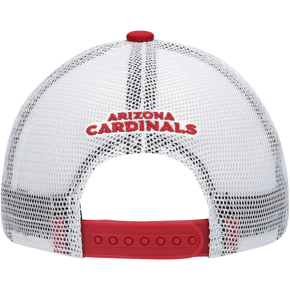 Arizona Cardinals Youth Core Lockup Adjustable Hat - Cardinal/White - NFL