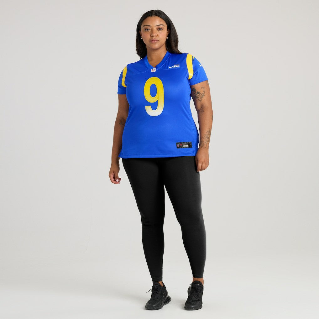 Matthew Stafford Los Angeles Rams Women's Game Jersey - Royal - Nike