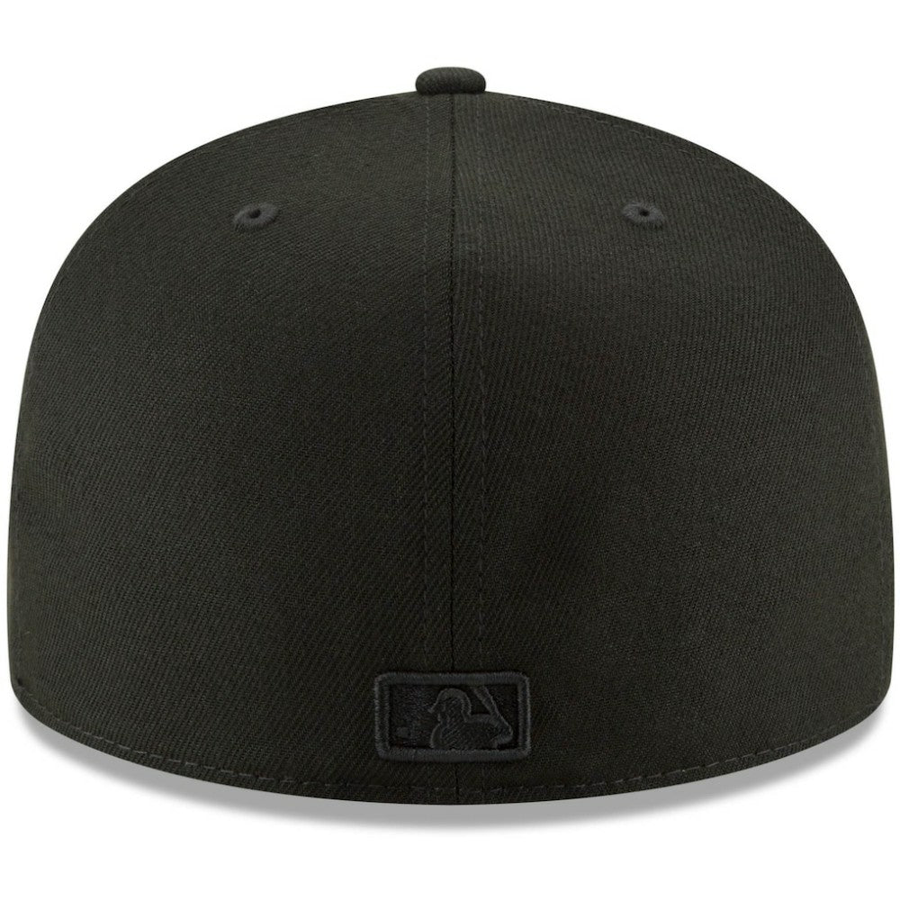 St. Louis Cardinals New Era Black on Black 59FIFTY Fitted Hat Outlet