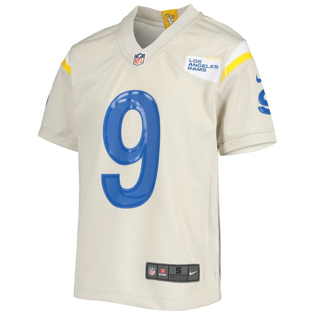 Matthew Stafford Los Angeles Rams Youth Game Jersey - Cream - Nike