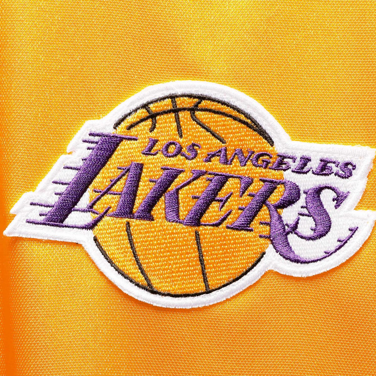 Mitchell & Ness Los Angeles Lakers Hardwood Classics Big & Tall On-Court Shooting V-Neck Shirt Gold/Purple