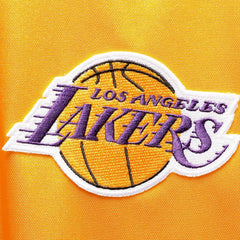 Mitchell & Ness Los Angeles Lakers Hardwood Classics Big & Tall On-Court Shooting V-Neck Shirt Gold/Purple
