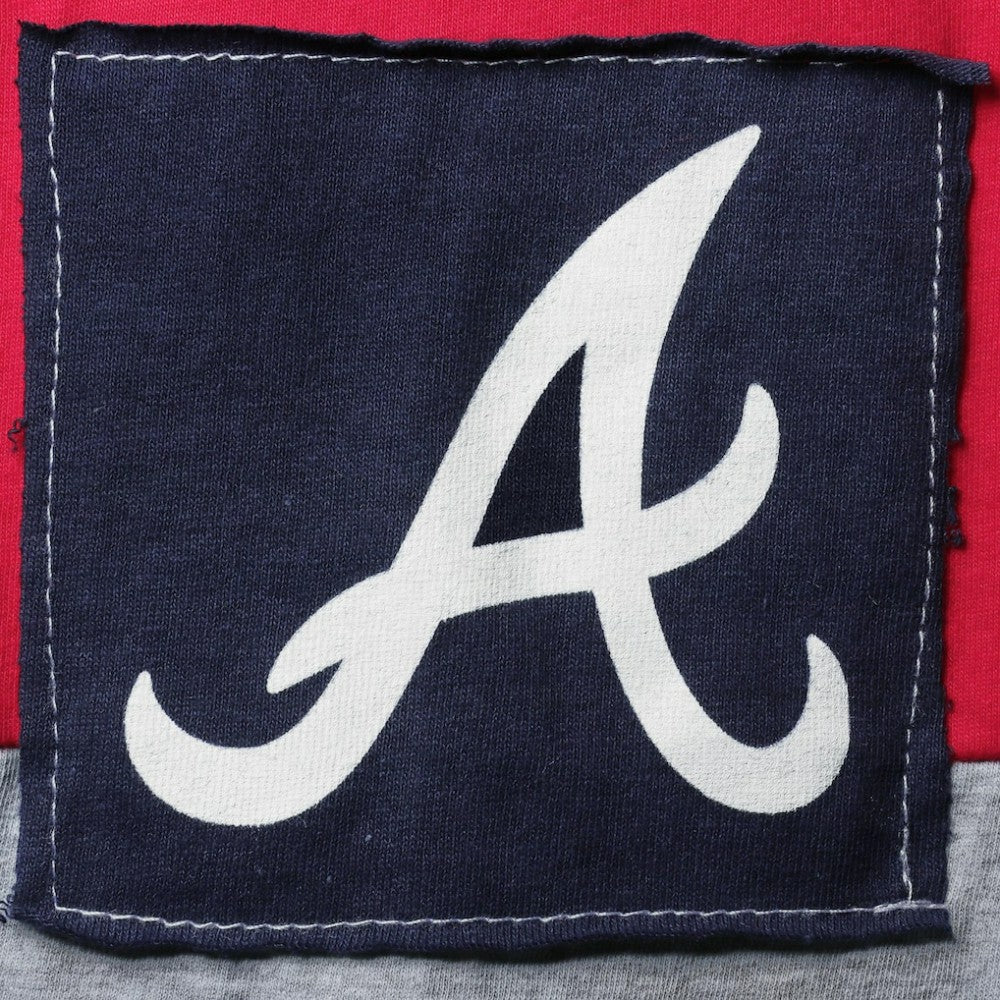 Atlanta Braves Refried Apparel Women's Sustainable Fitted T-Shirt Outlet
