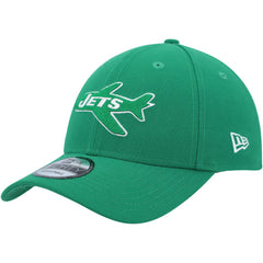 New York Jets New Era Plane The League 9FORTY Adjustable Hat - Kelly Green - NFL