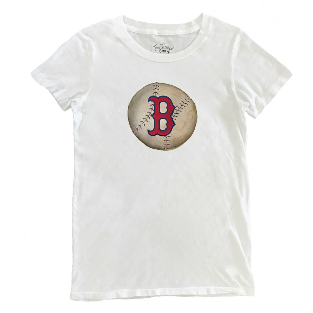 Boston Red Sox Tiny Turnip Women's Stitched Baseball T-Shirt Discount