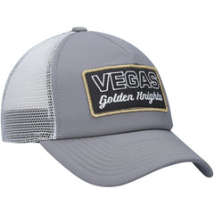 Vegas Golden Knights adidas Locker Room Foam Trucker Snapback Hat - Gray/White | Adidas near me