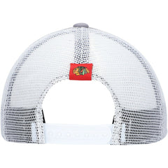 Chicago Blackhawks adidas Locker Room Foam Trucker Snapback Hat - Gray/White | Adidas sale