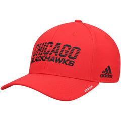 Chicago Blackhawks adidas 2021 Locker Room AEROREADY Flex Hat - Red | Adidas sale