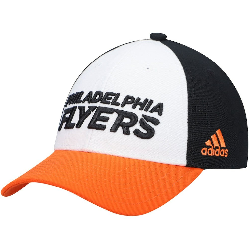 Philadelphia Flyers adidas Locker Room Adjustable Hat - White | Adidas Clearance