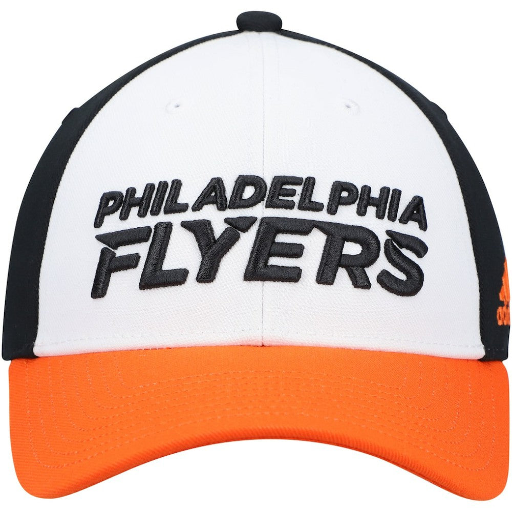 Philadelphia Flyers adidas Locker Room Adjustable Hat - White | Adidas Clearance