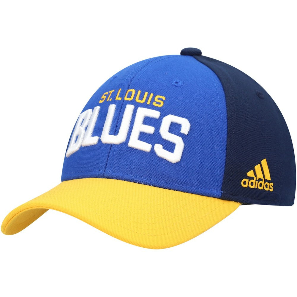 St. Louis Blues adidas Locker Room Adjustable Hat - Blue | Adidas sale