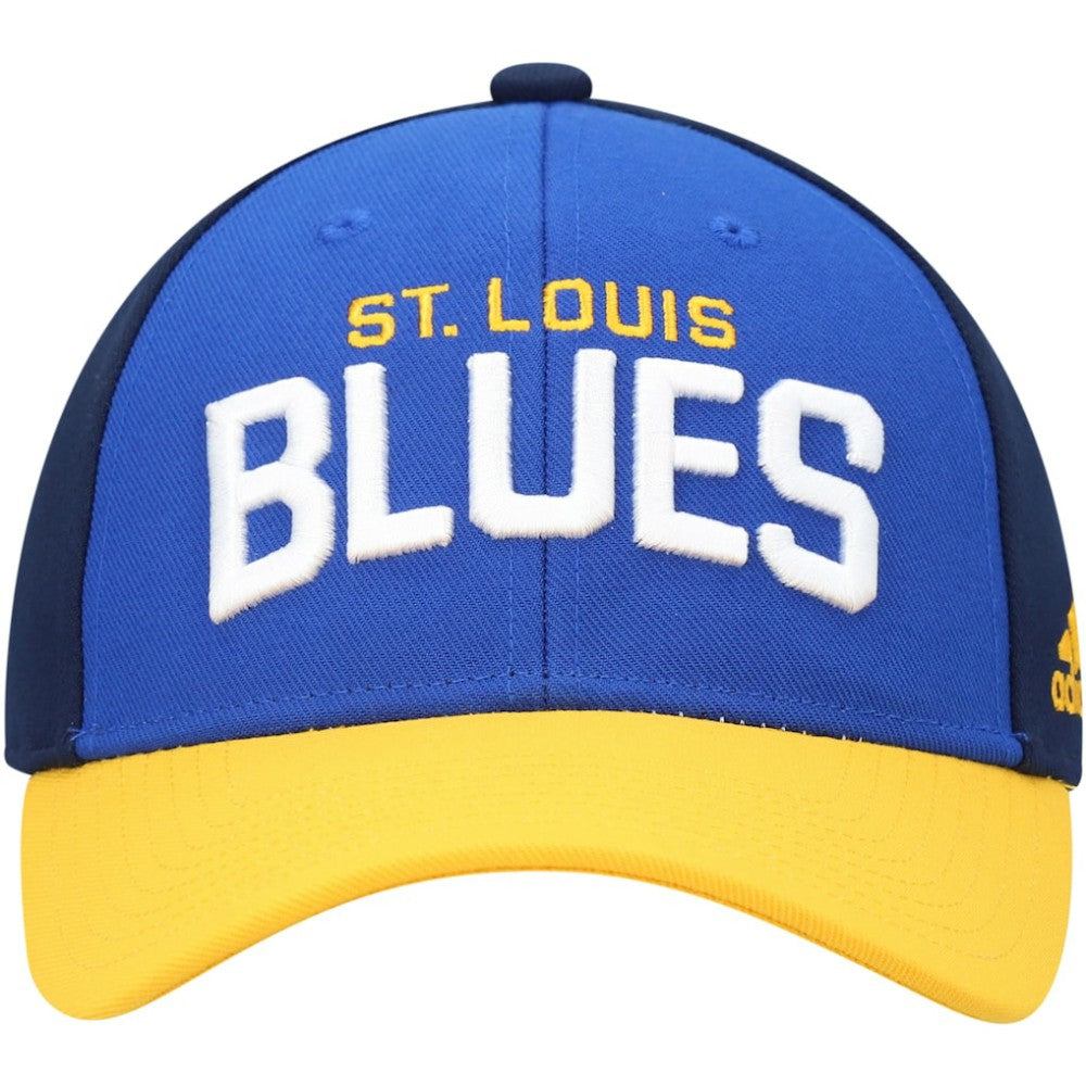 St. Louis Blues adidas Locker Room Adjustable Hat - Blue | Adidas sale
