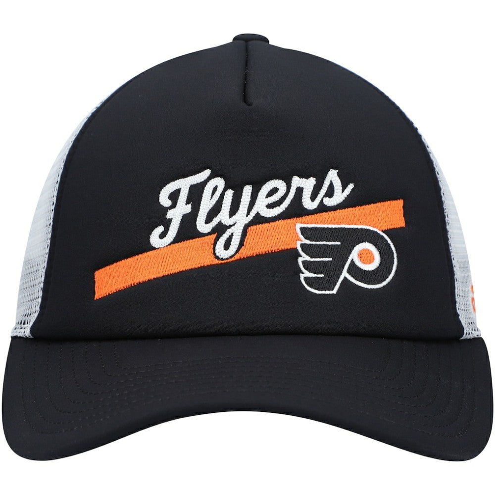 Philadelphia Flyers adidas Women's Foam Trucker Snapback Hat - Black/White | Adidas Clearance