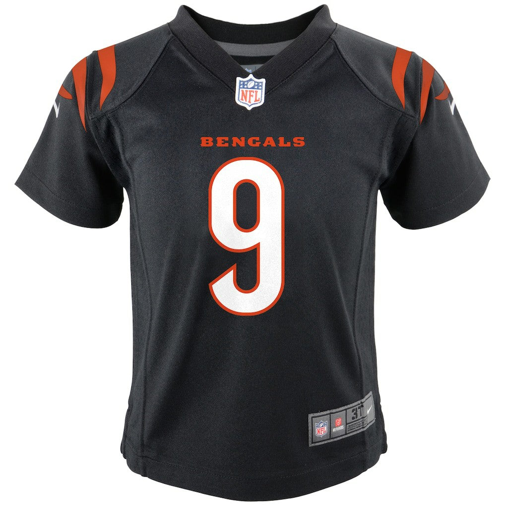 Joe Burrow Cincinnati Bengals Preschool Game Jersey - Black - Nike