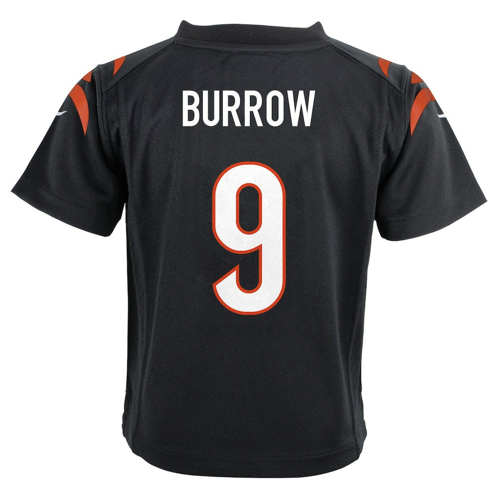 Joe Burrow Cincinnati Bengals Preschool Game Jersey - Black - Nike