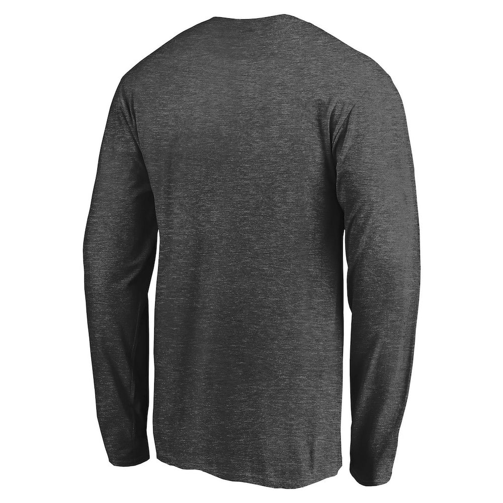 Los Angeles Rams Big & Tall Primary Logo Long Sleeve T-Shirt - Heathered Charcoal - Fanatics