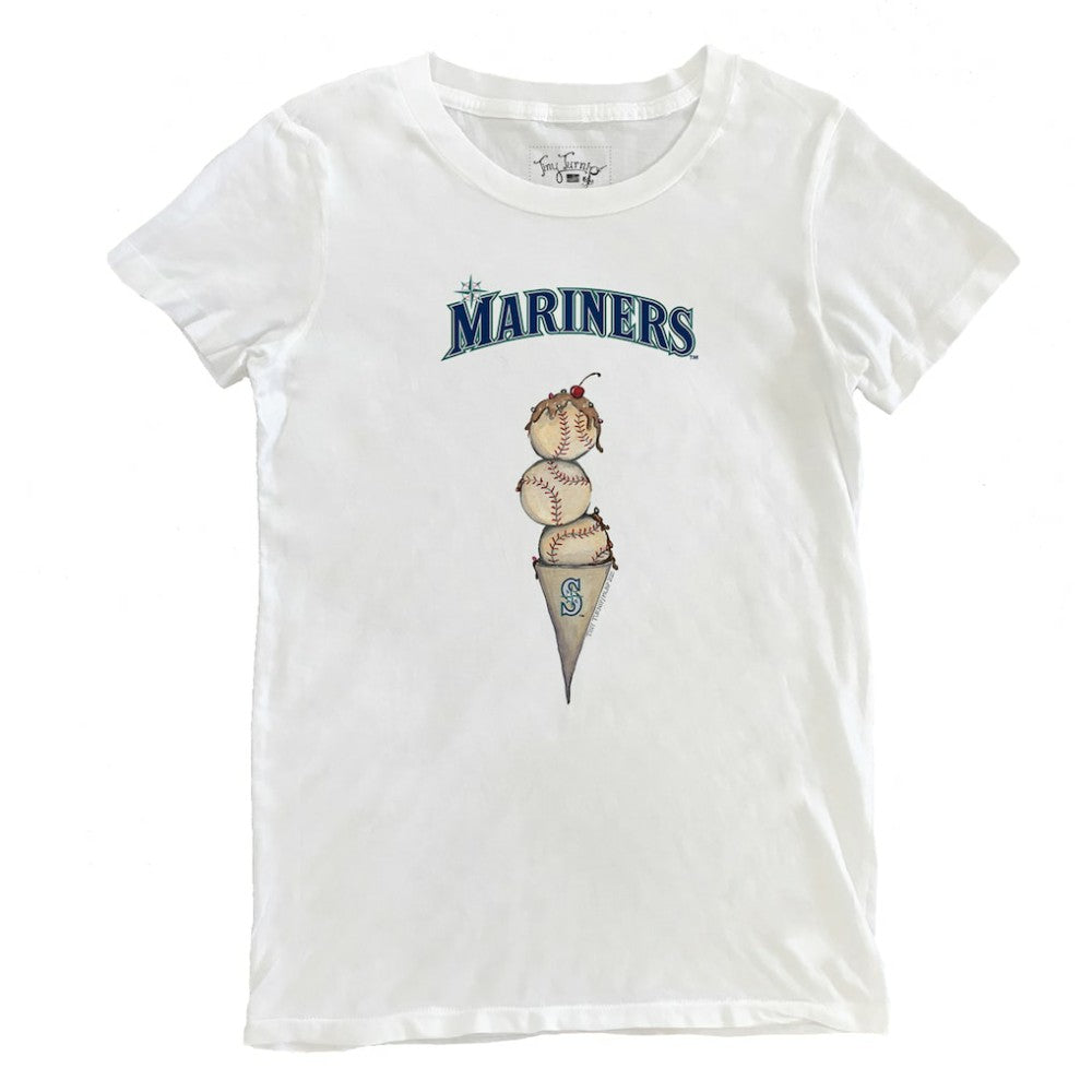 Seattle Mariners Tiny Turnip Women's Triple Scoop T-Shirt Online