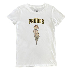 San Diego Padres Tiny Turnip Women's Triple Scoop T-Shirt Discount